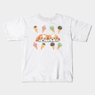 Blenheim Cavalier King Charles - Ice cream Kids T-Shirt